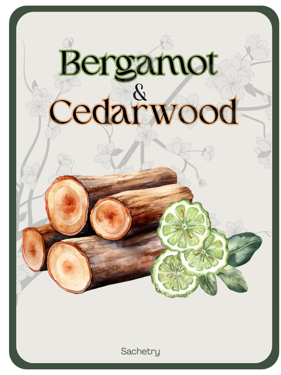 Bergamot & Cedarwood Scent Pouch